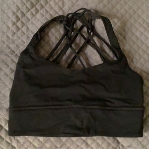 Lululemon Athletica Longline Crossback Sports Bra